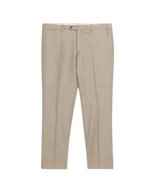 Giorgio Armani Men's Stone Wool Trousers