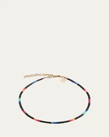 Elsie Frieda Louise Choker with 3mm Heishi Beads | Thumbnail 2