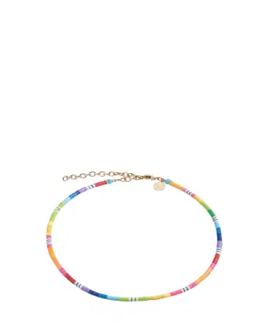 Elsie Frieda Louise Choker with 3mm Heishi Beads | Thumbnail 1