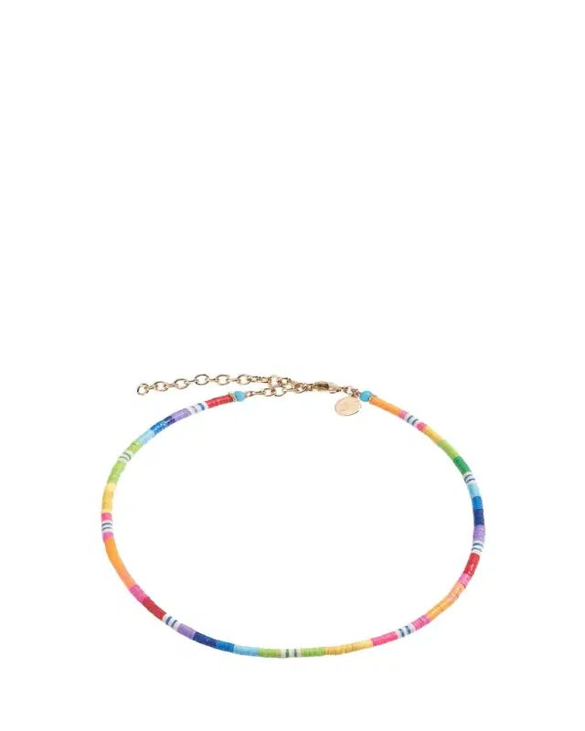 Elsie Frieda Louise Choker with 3mm Heishi Beads