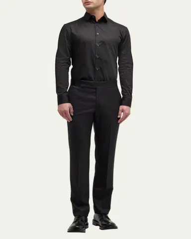 Giorgio Armani Men's Basic Sport Shirt | Thumbnail 2
