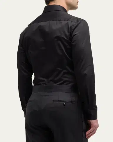 Giorgio Armani Men's Basic Sport Shirt | Thumbnail 3