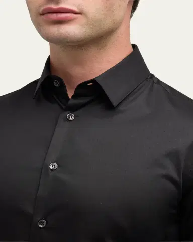 Giorgio Armani Men's Basic Sport Shirt | Thumbnail 5