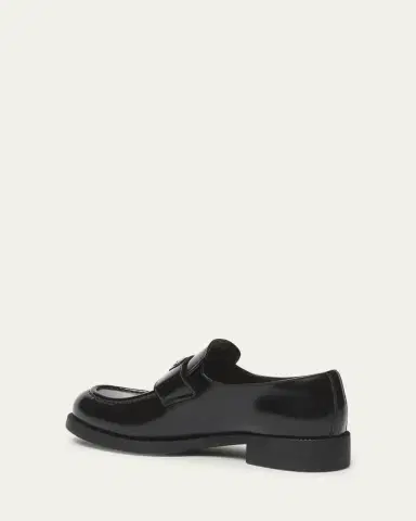 Prada Leather Slip-On Loafers | Thumbnail 4