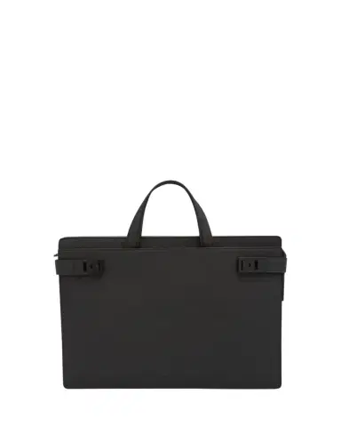 Ferragamo Men's Medium Leather Briefcase | Thumbnail 1 Ferragamo Men's Medium Leather Briefcase | Thumbnail 1