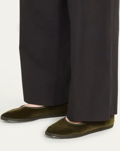 Vibi Venezia Velvet Mary Jane Ballerina Flats | Thumbnail 2
