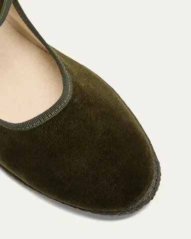 Vibi Venezia Velvet Mary Jane Ballerina Flats | Thumbnail 5