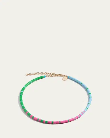 Elsie Frieda Louise Choker with 4mm Heishi Beads | Thumbnail 3