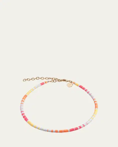 Elsie Frieda Louise Choker with 4mm Heishi Beads | Thumbnail 5