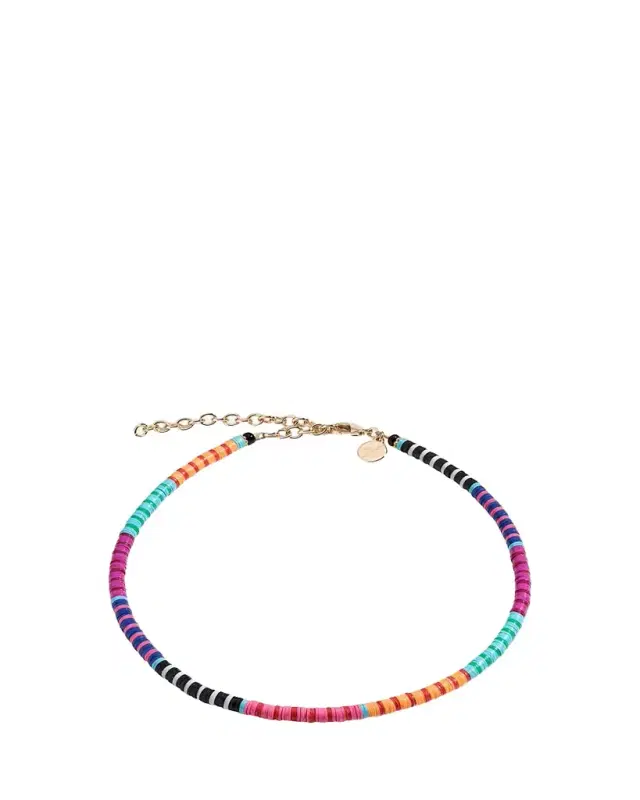Elsie Frieda Louise Choker with 4mm Heishi Beads