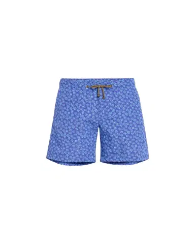 Charvet X Thorsun Men's Floating Squares Swim Shorts | Thumbnail 1 Charvet X Thorsun Men's Floating Squares Swim Shorts | Thumbnail 1