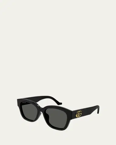 Gucci GG Logo Acetate Square Sunglasses | Thumbnail 2