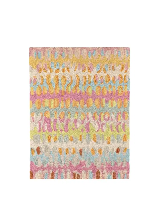 Paint Chip Confetti Micro-Hooked Rug, 10'x 14'