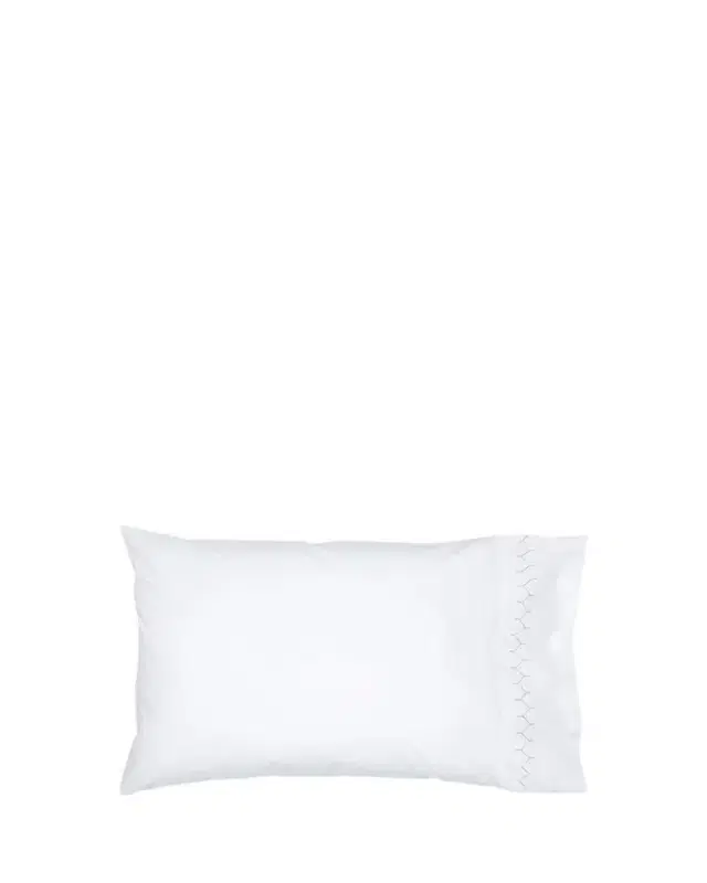 John Robshaw Stitched 300 Thread Count Pillowcases Set of 2, Standard