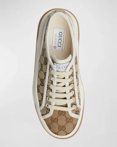 Gucci GG Canvas Low-Top Platform Sneakers | Thumbnail 2