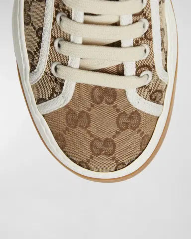 Gucci GG Canvas Low-Top Platform Sneakers | Thumbnail 3