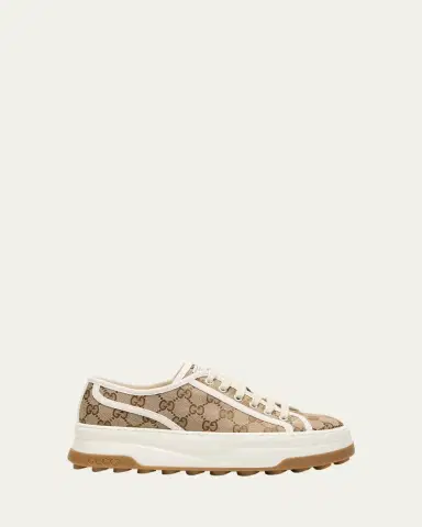 Gucci GG Canvas Low-Top Platform Sneakers | Thumbnail 4