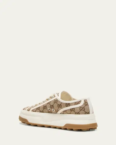 Gucci GG Canvas Low-Top Platform Sneakers | Thumbnail 7
