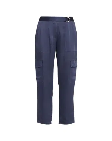Simkhai Carolina Satin Straight-Leg Utility Pants | Thumbnail 1 Simkhai Carolina Satin Straight-Leg Utility Pants | Thumbnail 1