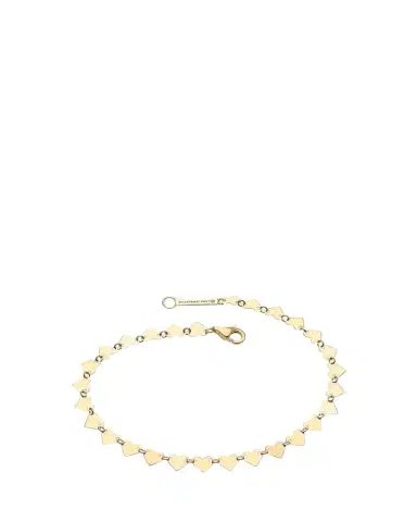 Lana 14K Gold Laser Heart Chain Bracelet | Thumbnail 1