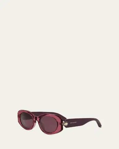 BVLGARI Serpenti Oval Sunglasses | Thumbnail 12