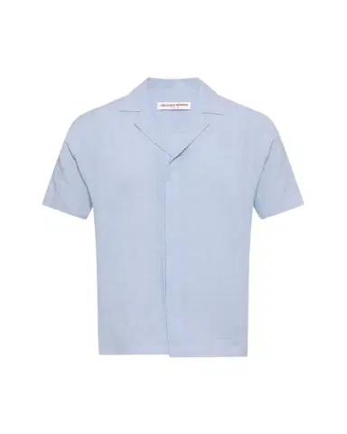 Orlebar Brown Men's Maitan Linen Button-Down Shirt | Thumbnail 1