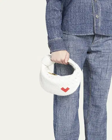 Bottega Veneta Jodie Mini Heart Intrecciato Top-Handle Bag | Thumbnail 2