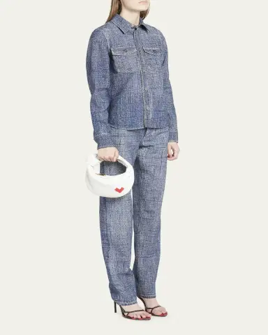 Bottega Veneta Jodie Mini Heart Intrecciato Top-Handle Bag | Thumbnail 5