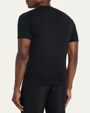 John Smedley Men's Lorca Sea Island Cotton T-Shirt | Thumbnail 3