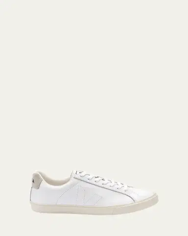 Veja Esplar Leather Logo Sneakers | Thumbnail 4 Veja Esplar Leather Logo Sneakers | Thumbnail 4