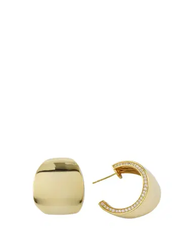 V.BELLAN Nicole Gold-Plated Hoop Earrings | Thumbnail 1 V.BELLAN Nicole Gold-Plated Hoop Earrings | Thumbnail 1