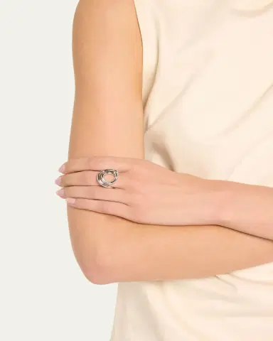 CHARLOTTE CHESNAIS Bague Lasso Ring in Sterling Silver | Thumbnail 2 CHARLOTTE CHESNAIS Bague Lasso Ring in Sterling Silver | Thumbnail 2