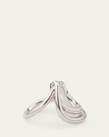 CHARLOTTE CHESNAIS Bague Lasso Ring in Sterling Silver | Thumbnail 4 CHARLOTTE CHESNAIS Bague Lasso Ring in Sterling Silver | Thumbnail 4