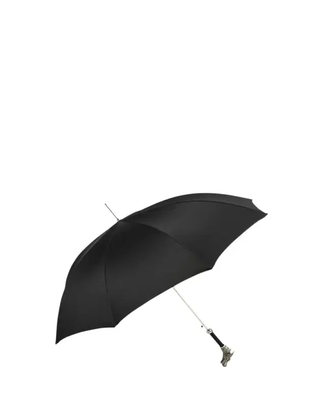 Pasotti Since 1956 Men's Dragon-Handle Umbrella
