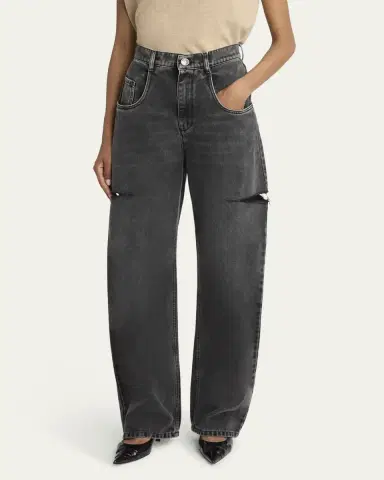 Maison Margiela Slit Denim Pants | Thumbnail 4 Maison Margiela Slit Denim Pants | Thumbnail 4
