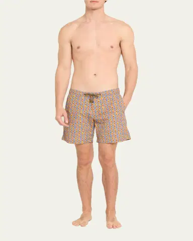 Charvet X Thorsun Men's Shagreen Swim Shorts | Thumbnail 2 Charvet X Thorsun Men's Shagreen Swim Shorts | Thumbnail 2