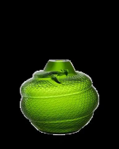 Lalique Serpent Vase, 10" | Thumbnail 2