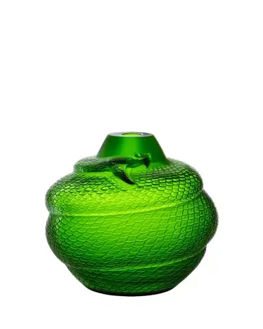 Lalique Serpent Vase, 10" | Thumbnail 1