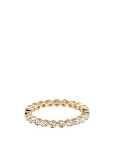 Sydney Evan 14K Yellow Gold Bezel Eternity Ring | Thumbnail 1