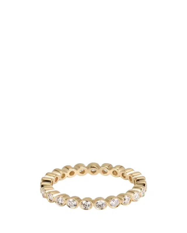 Sydney Evan 14K Yellow Gold Bezel Eternity Ring