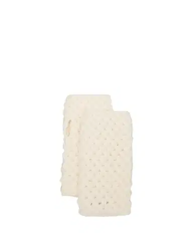 Hania New York Cashmere Honeycomb Crochet Fingerless Gloves | Thumbnail 1
