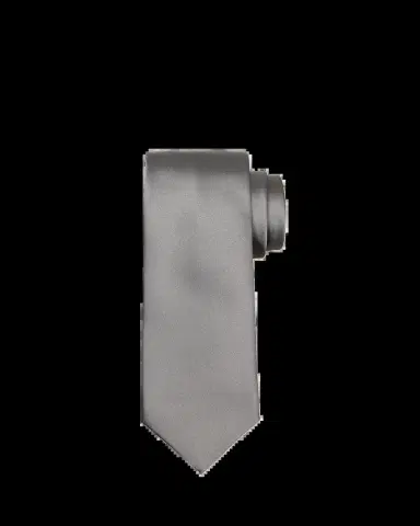Ferragamo Men's Solid Silk Tie | Thumbnail 2 Ferragamo Men's Solid Silk Tie | Thumbnail 2