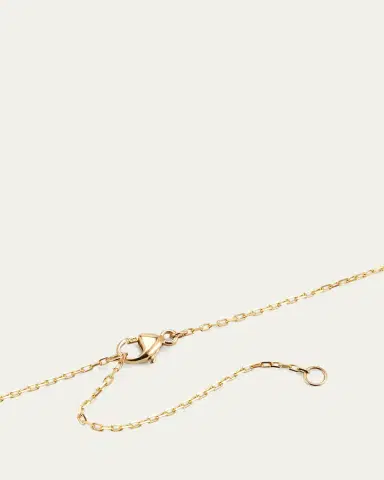 JIA JIA 14k Yellow Gold Crystal Quartz and Diamond Bar Necklace | Thumbnail 4 JIA JIA 14k Yellow Gold Crystal Quartz and Diamond Bar Necklace | Thumbnail 4