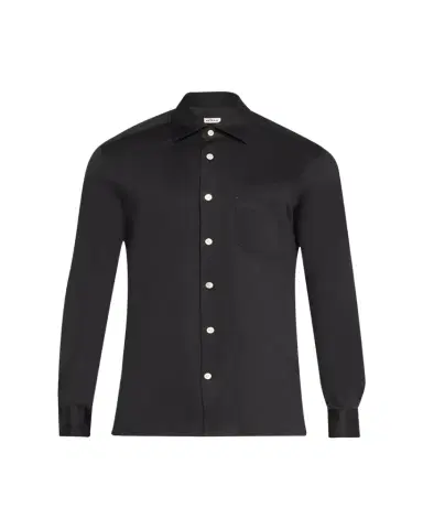 Kiton Men's Nerano Cotton Sport Shirt | Thumbnail 1