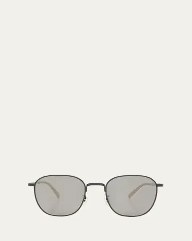 Oliver Peoples Filigree Titanium Square Sunglasses | Thumbnail 5