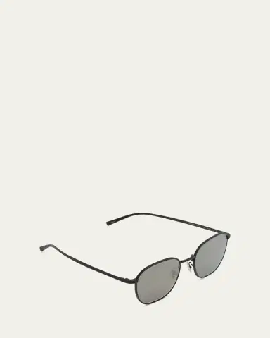 Oliver Peoples Filigree Titanium Square Sunglasses | Thumbnail 7