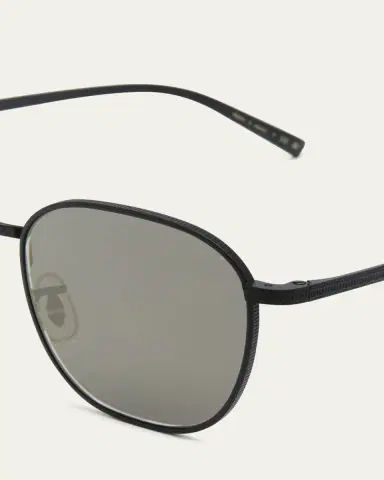 Oliver Peoples Filigree Titanium Square Sunglasses | Thumbnail 8