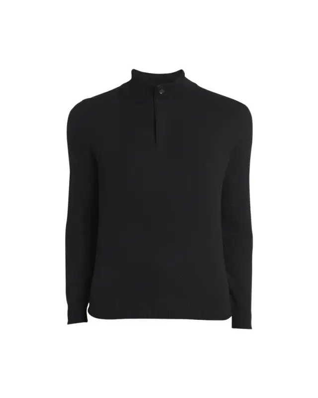 ZEGNA Men's Cashmere Quarter-Zip Sweater