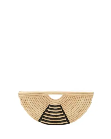 EILAF Large Half Moon Raffia Top-Handle Bag | Thumbnail 1 EILAF Large Half Moon Raffia Top-Handle Bag | Thumbnail 1