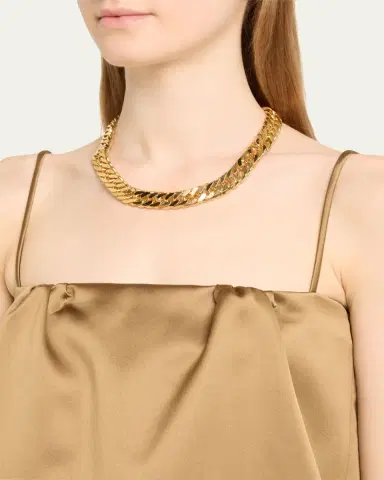 Ben-Amun Orion Gold Link Necklace | Thumbnail 2